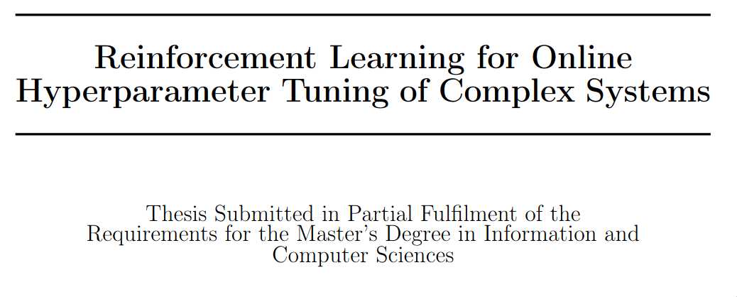 Reinforcement Learning for Optimizing Compute Clusters